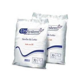 UroSystem Sacca da Letto Senza Valvola di Scarico Tubo da 90 cm 30 Pezzi UroSystem Sacca da Letto Senza Valvola di Scarico Tubo da 90 cm 30 Pezzi