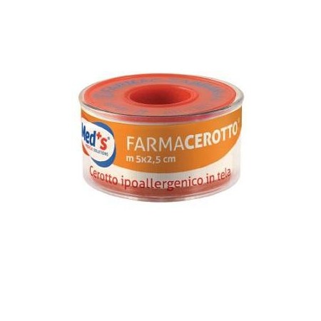 Med's Cerotto Tela In Rocchetto 5 m x 5 cm