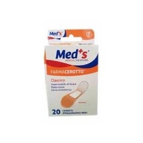 Med's Strips Cerotti Poliuretano Elasticizzato Medi 20 Pezzi Med's Strips Cerotti Poliuretano Elasticizzato Medi 20 Pezzi