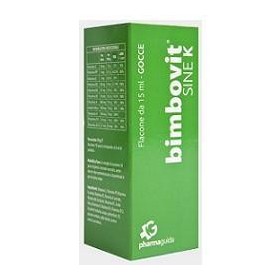 Bimbovit Sine K Gocce Integratore Multivitaminico 15 ml Bimbovit Sine K Gocce Integratore Multivitaminico 15 ml