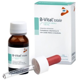 B-Vital Totale Gocce Orali Integratore Multivitaminico 30 ml B-Vital Totale Gocce Orali Integratore Multivitaminico 30 ml