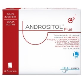 Andrositol Plus Integratore Infertilità Maschile 14 Bustine Andrositol Plus Integratore Infertilità Maschile 14 Bustine