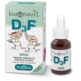 BuonaVit D3F Integratore Ossa e Denti Gocce 12 ml BuonaVit D3F Integratore Ossa e Denti Gocce 12 ml