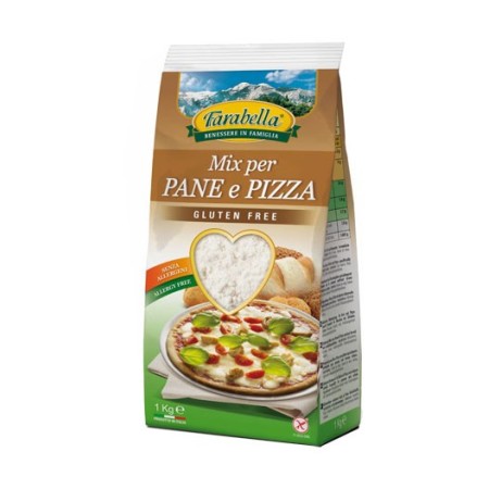 Farabella Senza Glutine Preparato Farina Pane Pizza 1 Kg