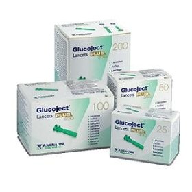 Glucoject Lancets Plus Lancette Per Misurazione Glicemia 200 Pezzi 33 g Glucoject Lancets Plus Lancette Per Misurazione Glicemia 200 Pezzi 33 g