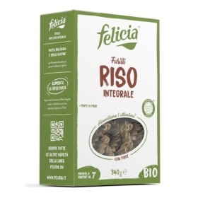Felicia Bio Riso Integrale Fusilli 340 g Felicia Bio Riso Integrale Fusilli 340 g