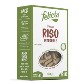 Felicia Bio Penne Di Riso Integrale Senza Glutine 340 g Felicia Bio Penne Di Riso Integrale Senza Glutine 340 g