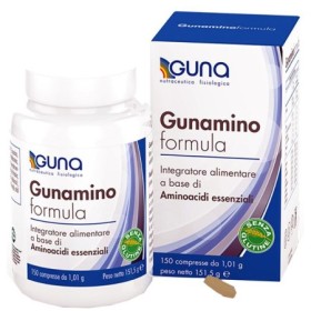 Gunamino Formula Integratore Aminoacidi Essenziali 150 Compresse Gunamino Formula Integratore Aminoacidi Essenziali 150 Compresse
