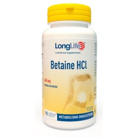 LongLife Betaine HCl Integratore 90 Compresse LongLife Betaine HCl Integratore 90 Compresse