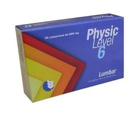 Physic Level 6 Lumbar Integratore 30 Compresse Physic Level 6 Lumbar Integratore 30 Compresse