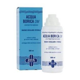 Zeta Farmaceutici Acqua Borica Lenitiva Per Bagno Oculare 500 ml Zeta Farmaceutici Acqua Borica Lenitiva Per Bagno Oculare 500 ml