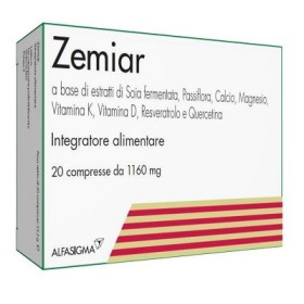 Zemiar Integratore Menopausa 20 Compresse Zemiar Integratore Menopausa 20 Compresse