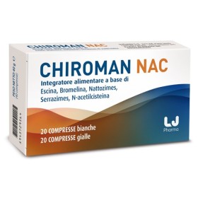 Chiroman Nac Integratore Fertilità Maschile 20 Compresse Bianche   20 Compresse Gialle Chiroman Nac Integratore Fertilità Maschile 20 Compresse Bianche   20 Compresse Gialle
