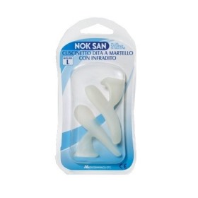 Nok San Cuscinetto Dita A Martello Con Infradito Taglia L 2 Pezzi Nok San Cuscinetto Dita A Martello Con Infradito Taglia L 2 Pezzi