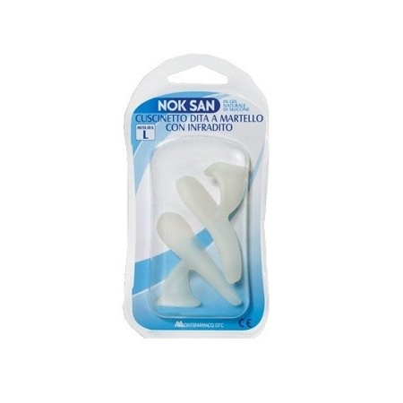 Nok San Cuscinetto Dita A Martello Con Infradito Taglia L 2 Pezzi