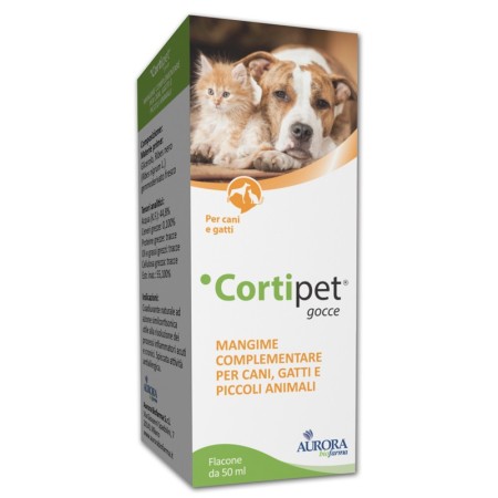 Aurora Biofarma Cortipet Cani E Gatti 50 ml