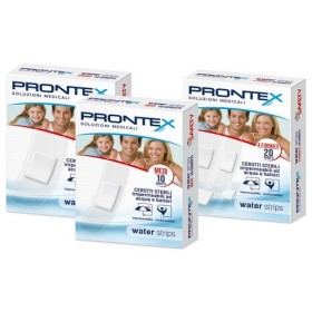Safety Prontex Water Strips Cerotti Impermeabili 20 Pezzi Safety Prontex Water Strips Cerotti Impermeabili 20 Pezzi