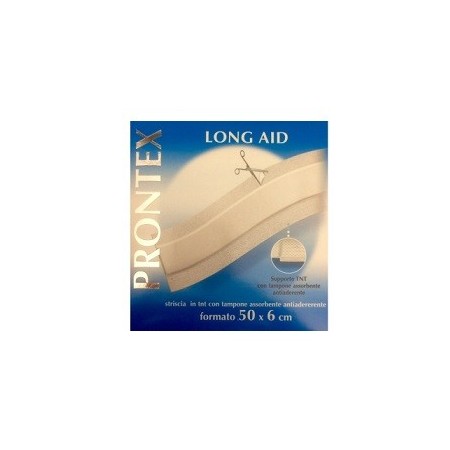 Safety Prontex Long Aid Striscia Medicata in TNT 50x6 cm