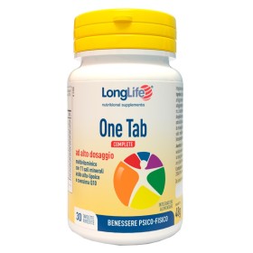 LongLife One Tab Complete Integratore 30 Tavolette LongLife One Tab Complete Integratore 30 Tavolette