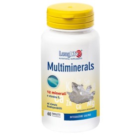 LongLife Multimineral Integratore Sali Minerali 60 Tavolette LongLife Multimineral Integratore Sali Minerali 60 Tavolette