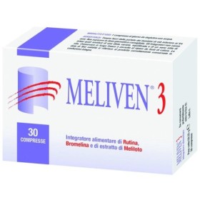 Meliven 3 Integratore Microcircolo 30 Compresse Meliven 3 Integratore Microcircolo 30 Compresse