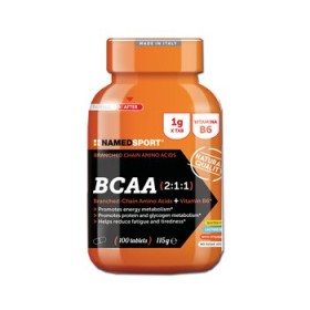 Named Sport BCAA 2:1:1 Integratore Metabolico 100 Compresse Named Sport BCAA 2:1:1 Integratore Metabolico 100 Compresse