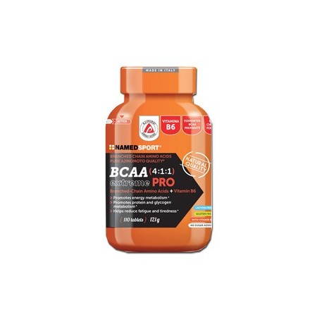Named Sport Bcaa 4:1:1 ExtremePro Integratore di Aminoacidi 110 Compresse
