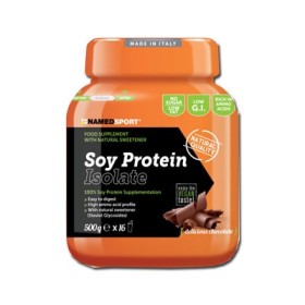 Named Sport Soy Protein Isolate Delicious Chocolate Integratore Proteico 500 g Named Sport Soy Protein Isolate Delicious Chocolate Integratore Proteico 500 g