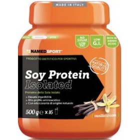 Named Sport Soy Protein Isolate Vanilla Cream Integratore Proteico 500 g Named Sport Soy Protein Isolate Vanilla Cream Integratore Proteico 500 g