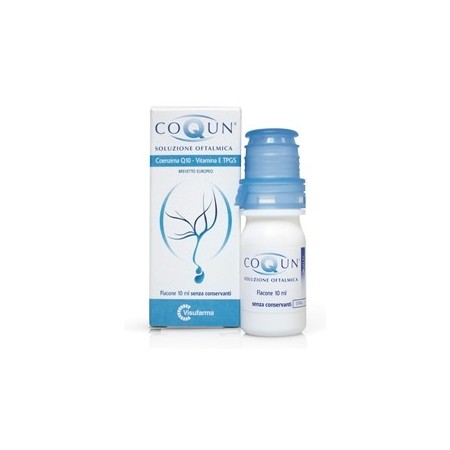 Coqun Soluzione Oftalmica Sterile Con Coenzima Q10 e Vitamina E 10 ml
