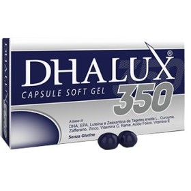 Dhalux 350 Integratore Vista 30 Capsule Molli Dhalux 350 Integratore Vista 30 Capsule Molli