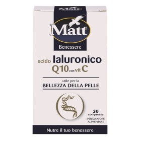 Matt Benessere Acido Ialuronico Q10 Con Vitamina C 30 Compresse Matt Benessere Acido Ialuronico Q10 Con Vitamina C 30 Compresse