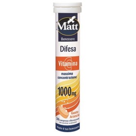 Matt Ben Difesa Integratore Di Vitamina C 20 Compresse Matt Ben Difesa Integratore Di Vitamina C 20 Compresse