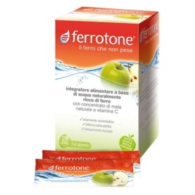 Ferrotone Apple Integratore di Ferro 28 Bustine Ferrotone Apple Integratore di Ferro 28 Bustine