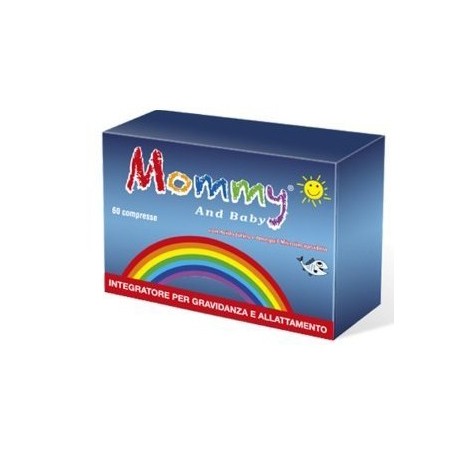 Mommy And Baby Integratore per Gravidanza e Allattamento 60 Compresse