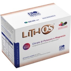 Lithos Frutti di Bosco Integratore di Citrato di Potassio e Magnesio 60 Bustine Lithos Frutti di Bosco Integratore di Citrato di Potassio e Magnesio 60 Bustine