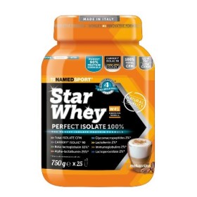 Named Sport Star Whey Isolate Mokaccino Cream Integratore di Proteine Isolate del Siero del Latte 75 Named Sport Star Whey Isolate Mokaccino Cream Integratore di Proteine Isolate del Siero del Latte 75
