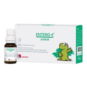 Entero 4 Junior Integratore di Probiotici Bambini 10 Flaconcini Entero 4 Junior Integratore di Probiotici Bambini 10 Flaconcini