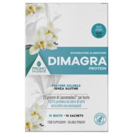 Dimagra Protein Integratore Di Proteine Massa Muscolare Gusto Neutro 10 Buste Dimagra Protein Integratore Di Proteine Massa Muscolare Gusto Neutro 10 Buste