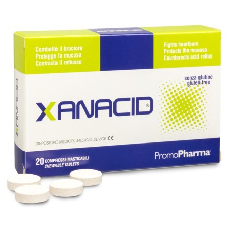 Xanacid Benessere Gastrointestinale 20 Compresse Masticabili