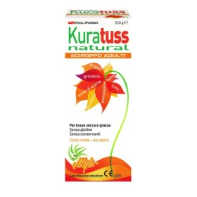 Kuratuss Natural Sciroppo Tosse Adulti Integratore Tosse Secca E Grassa 234 g Kuratuss Natural Sciroppo Tosse Adulti Integratore Tosse Secca E Grassa 234 g