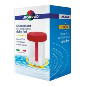 Master Aid Contenitore Sterile Per Raccolta Delle Feci 60 ml Master Aid Contenitore Sterile Per Raccolta Delle Feci 60 ml