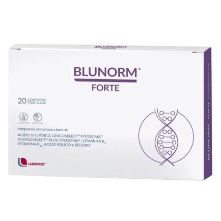 Blunorm Forte Integratore Per La Circolazione 20 Compresse Fast-slow