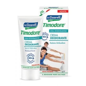 Timodore Crema Deodorante Piedi 48H Antisudore 50 ml Timodore Crema Deodorante Piedi 48H Antisudore 50 ml