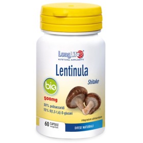 LongLife Lentinula Bio Integratore 60 Capsule LongLife Lentinula Bio Integratore 60 Capsule