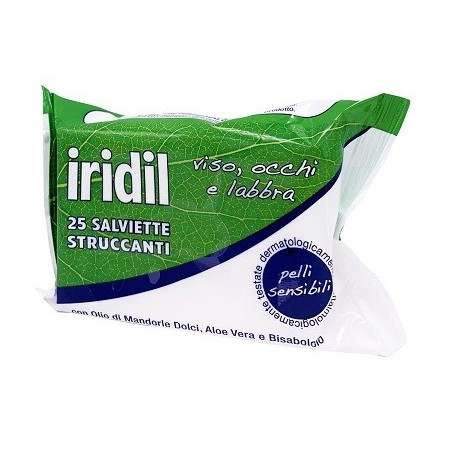 Iridil Salviette Struccanti Viso e Occhi 25 Pezzi