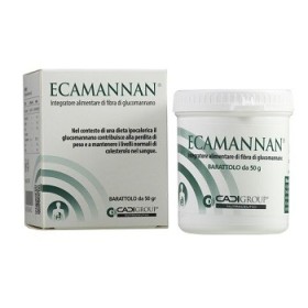 Ecamannan Polvere Integratore Con Fibra di Glucomannano 50 g Ecamannan Polvere Integratore Con Fibra di Glucomannano 50 g