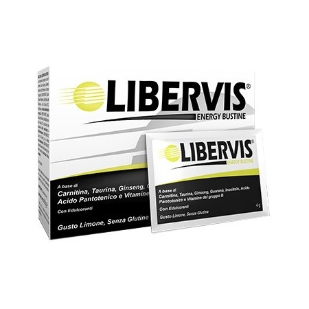 Libervis Energy Limone Integratore 20 Bustine