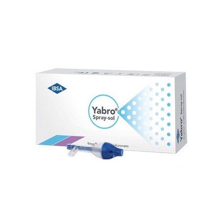 Yabro Spray-Sol 10 Fiale   Kit per la Soluzione da Nebulizzare
