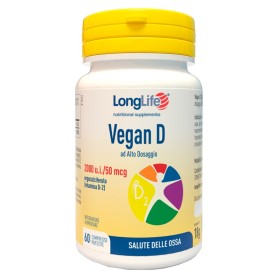 LongLife Vegan D Integratore Ossa 60 Compresse LongLife Vegan D Integratore Ossa 60 Compresse